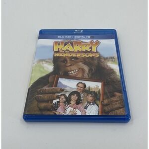 Harry and the Hendersons Blu-ray Disc 2014 John Lithgow RARE OOP Comedy Classic